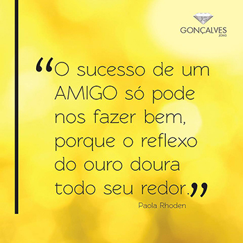 Postagem - Joalheria Gonçalves